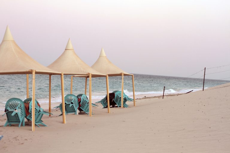 Camping Overnight in the Qatari Desert