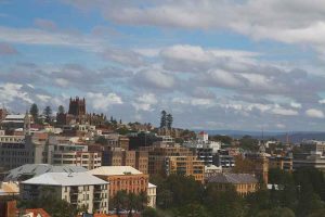Cityscape of Newcastle in New South Wales, one of the best regional cities in Australia