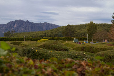 Looking out across the Tasmazia. You can see the village of Lower Crackpot in the centre and Mount Roland in the distance.