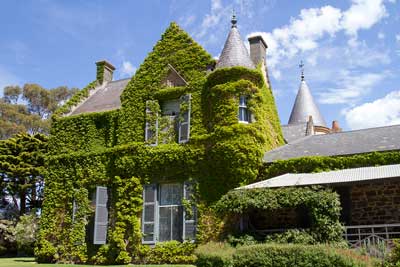 High tea at Overnewton Castle in Keilor, Melbourne