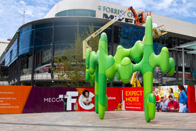 Best street art in Perth & some truly odd sculptures